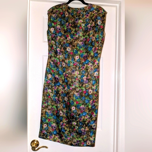 Dresses & Skirts - Vintage Mid Century  (50s  Or‎ 60s (?)) Floral Sheath Dress